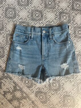 Madewell the perfect Jean shorts